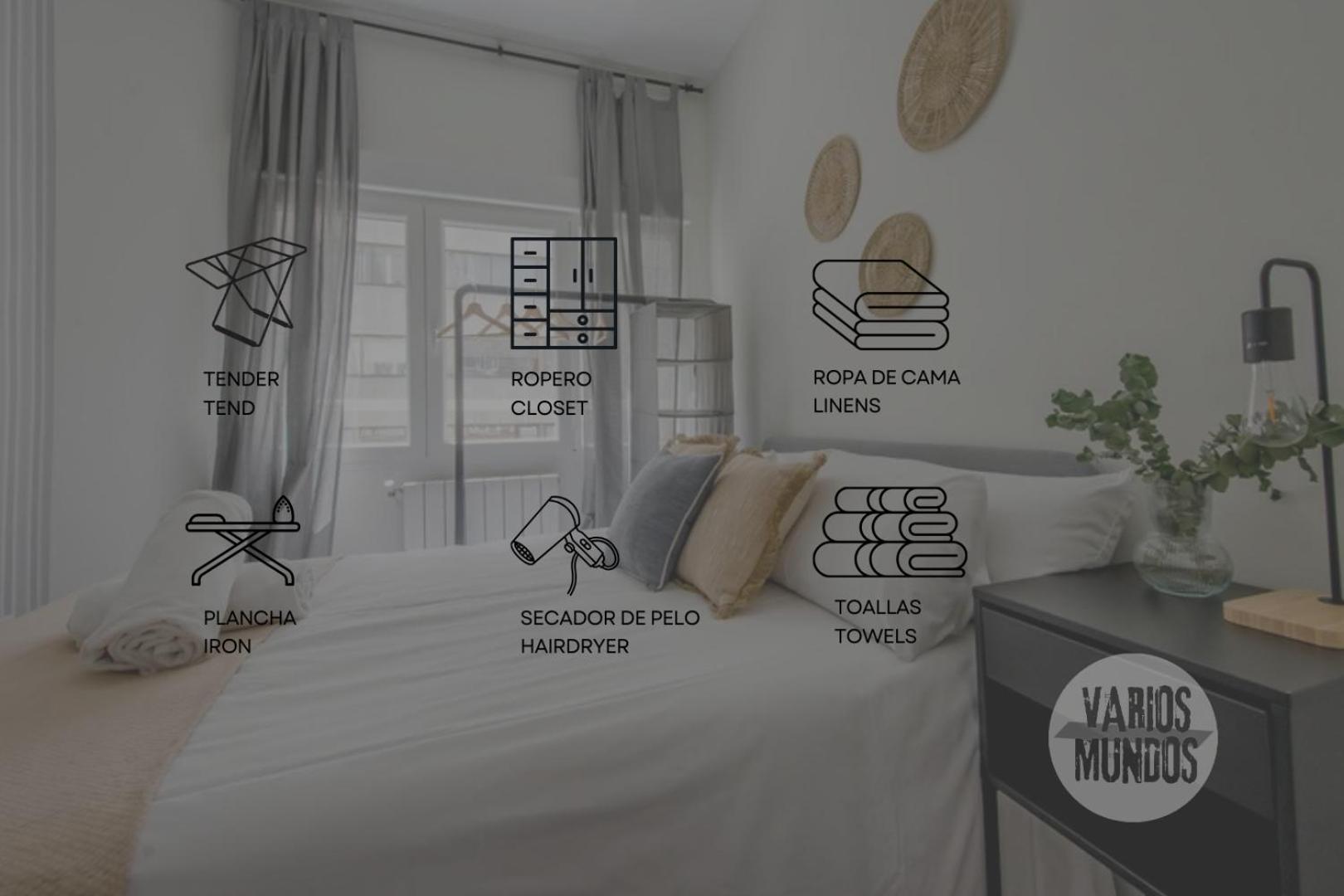 Excuisite New Apt En Gran Via Para 5Pax E2 Madrid Dış mekan fotoğraf