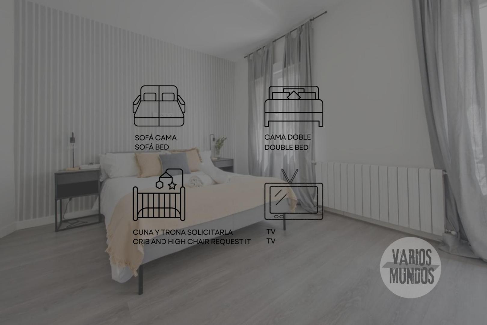 Excuisite New Apt En Gran Via Para 5Pax E2 Madrid Dış mekan fotoğraf